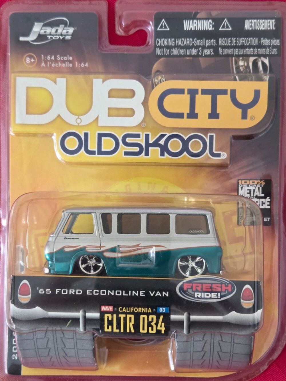 2006 JADA, DUB CITY OLD SKOOL, '65 FORD ECONOLINE VAN, MINT IN THE PACKAGE!!!